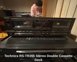 Technics RSTR Stereo Double Cassette Deck