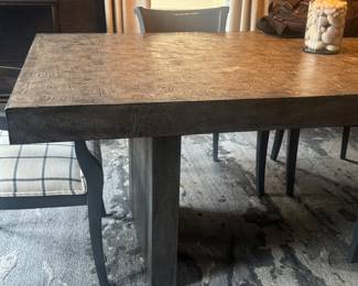 Theodore Alexander dining table for The NYC Design Center. Gray/ Modern very good condition. 