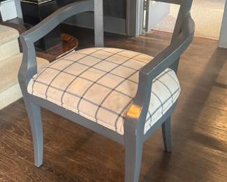 Designer chair from The Design & Decoration (D&D building, retail $1,350. Per chair. One of a kind VERY deep discount for all (6 dining chairs) 