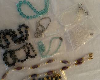 Jewelry. Black jet beads