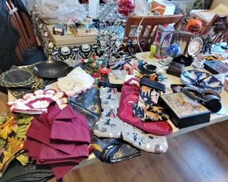 Halloween and Christmas decorations