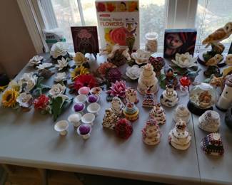 Lenox Porcelain flowers and cakes