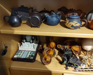 Japanese clay teapots