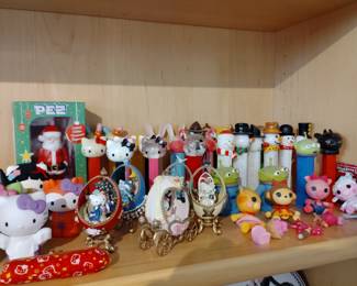 Hello Kitty and Vintage Pez