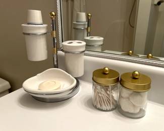 Bathroom containers and storage
