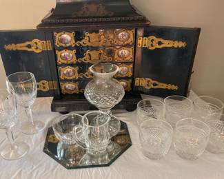 signed Waterford crystal 