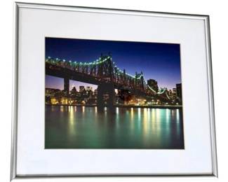 Queensboro Bridge - Framed Photograph - Roughly 12 X 14
