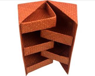 Woven Sweet Grass Jewelry Box