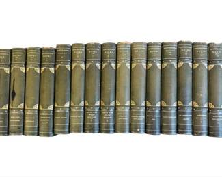 Nathaniel Hawthorne15-volume Set Of Books, Riverside Press, Published 1882