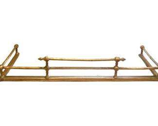 Vintage Brass Fire Fender