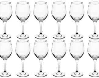 Boxed Set Of 12 Multipurpose Catering Glasses