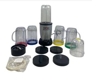 Magic Bullet 17-Piece Blender, Mixer System, Smoothie Maker, Food Processor, Party Mugs