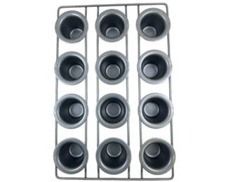 Chicago Metallic Professional 12-Cup Non-Stick Mini-Popover Pan