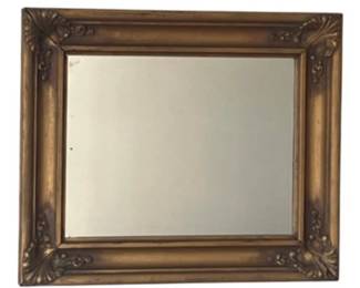 Vintage Mirror With Gold Frame