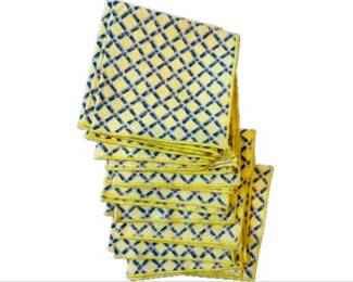 Fabric Cocktail Napkins - Set Of 12