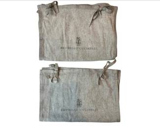 Brunello Cucinelli Linen Dust Covers & Travel Storage Covers