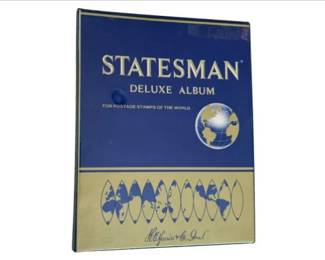 Statesman Deluxe Album For Postage Stamps Of The World, 1977