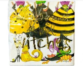 New! Cocktail Napkins - Silver Gray Tone & Holiday Themed