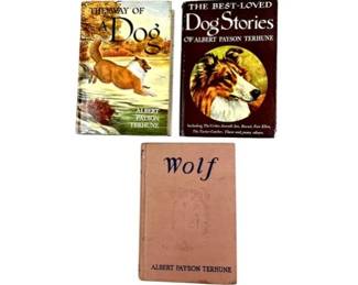 Three Classic Dog Books By Albert Payson Terhune