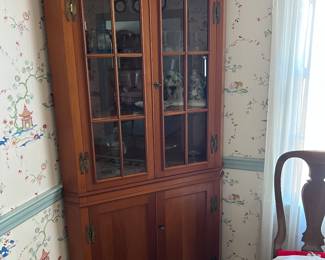 Vintage corner cabinet