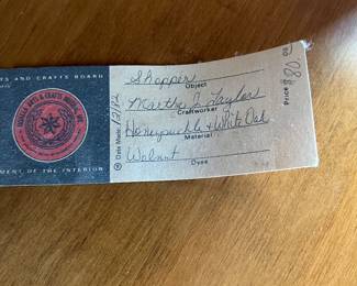 Tag for shopper basket