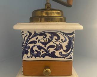 Vintage coffee grinder