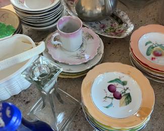Vintage dishware