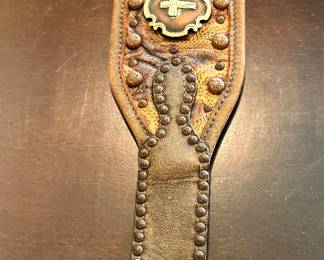 Beautiful belt all leather from double D ranch