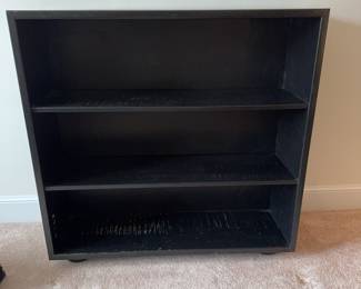 Black 3-shelf unit