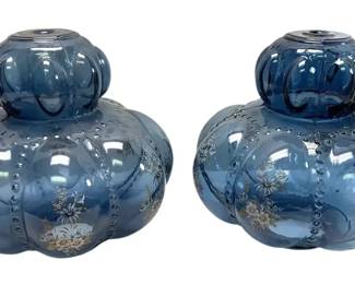 Falkenstein Blue Bubble Lamp Bases