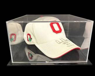 Signed Archie Griffin 45 74 75 Ohio State Football Hat