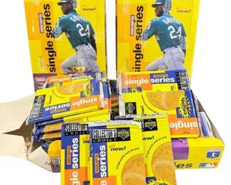 1995 Upper Deck Collectors Choice Baseball Card Boxes And Packs