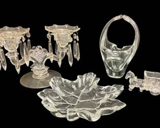 Glass Candleholder, Bag, More