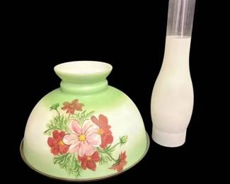 Oil Lamp Glass Shades