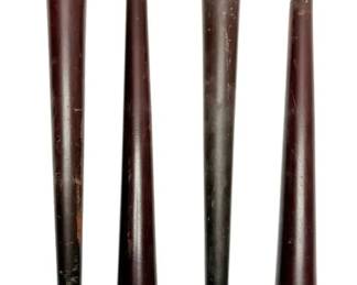 15 MCM Brass Tipped Table Legs