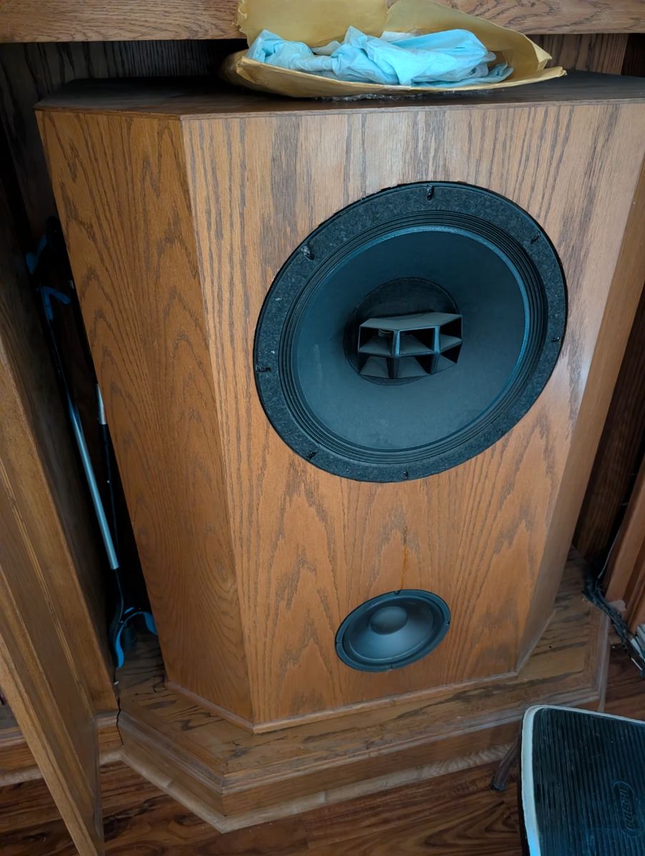 Pair of very large speakers