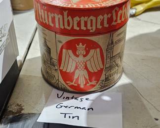 VINTAGE GERMAN TIN