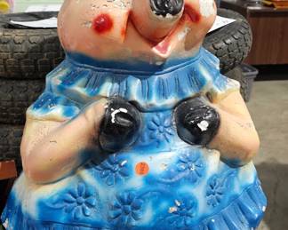 VINTAGE LARGE PIGGY BANK