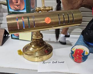 BRASS DESK LAMP