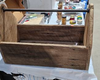 WOODEN TOOLBOX