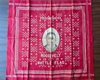 1912 Theodore Roosevelt Progressive battle flag