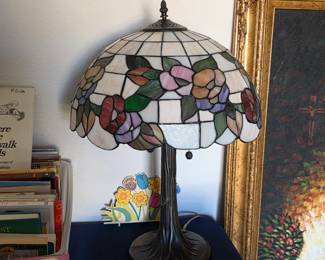 Tiffany style lamp