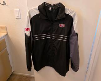 San Francisco 49ers wind jacket