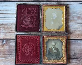 1860s Civil War era Daguerreotype photos