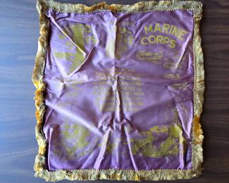 1940s US Marine Corps pillow sham