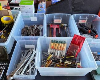 Tools, hammers, chisels, files, wrenches, screwdrivers, and more