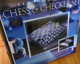 chess & checker set