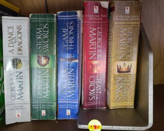 vintage George R R Martin game of Thrones books