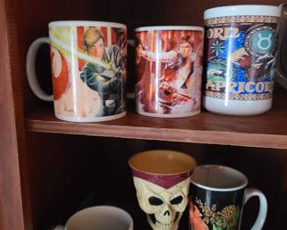 novelty Marvel, Star Wars mugs