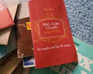 ephemera saver stamp books, pictures